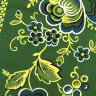 Полотенце зеленое с кружевом, 45х75, Ализарин